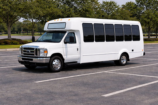 20-passenger mini coach available for charter in Orlando, FL